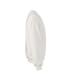 Sudadera de algodón orgánico unisex oversize 340g/m² Whitehaven color blanco segunda vista