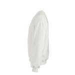 Sudadera de algodón orgánico unisex oversize 340g/m² Whitehaven color blanco tercera vista