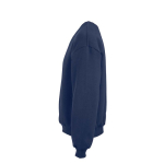 Sudadera de algodón orgánico unisex oversize 340g/m² Whitehaven color azul marino tercera vista