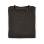 Sudadera de algodón orgánico unisex oversize 340g/m² Whitehaven color lila segunda vista frontal