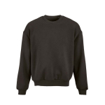 Sudadera de algodón orgánico unisex oversize 340g/m² Whitehaven color lila vista frontal