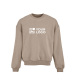 Sudadera de algodón orgánico unisex oversize 340g/m² Whitehaven vista principal