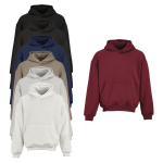 Sudadera algodón y poliéster reciclado unisex oversize 340g/m²Ericeira