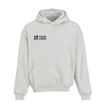 Sudadera algodón y poliéster reciclado unisex oversize 340g/m²Ericeira vista principal