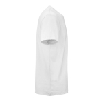 Camiseta de algodón orgánico unisex corte regular 165g/m² Copacabana color blanco segunda vista
