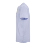 Camiseta de algodón orgánico unisex corte regular 165g/m² Copacabana color azul pastel tercera vista