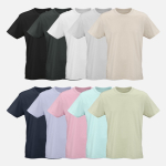 Camiseta de algodón orgánico unisex corte regular 165g/m² Copacabana