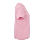 Camiseta de algodón orgánico ring-spun para mujer 165g/m² Copacabana color rosa segunda vista