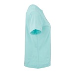 Camiseta de algodón orgánico ring-spun para mujer 165g/m² Copacabana color verde claro segunda vista