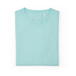 Camiseta de algodón orgánico ring-spun para mujer 165g/m² Copacabana color verde claro segunda vista frontal