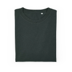 Camiseta de algodón orgánico ring-spun para mujer 165g/m² Copacabana color verde oscuro segunda vista frontal
