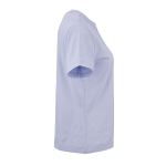 Camiseta de algodón orgánico ring-spun para mujer 165g/m² Copacabana color azul pastel segunda vista