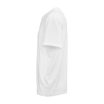 Camiseta de algodón orgánico unisex de punto acanalado 180g/m² Maya tercera vista