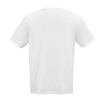 Camiseta de algodón orgánico unisex de punto acanalado 180g/m² Maya vista trasera