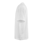 Camiseta de algodón orgánico unisex con corte oversize 240g/m² Paloma color blanco tercera vista