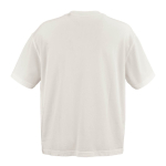 Camiseta de algodón orgánico unisex con corte oversize 240g/m² Paloma vista trasera