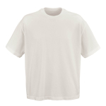 Camiseta de algodón orgánico unisex con corte oversize 240g/m² Paloma vista frontal
