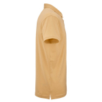 Polo de algodón orgánico unisex de manga corta 160g/m² Ipanema color amarillo segunda vista