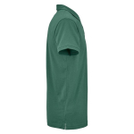 Polo de algodón orgánico unisex de manga corta 160g/m² Ipanema color verde oscuro segunda vista