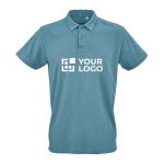 Polo de algodón orgánico unisex de manga corta 160g/m² Ipanema vista principal
