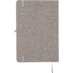 Libreta de RPET y bambú con soporte para móvil A5 hojas a rayas quinta vista