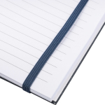 Libreta de plástico reciclado con cierre elástico A5 y hojas a rayas undécima vista