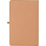 Libreta de kraft lavado con diseño flexible A5 y hojas a rayas segunda vista