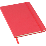 Libreta de cartón reciclado con marcapáginas A5 hojas a rayas primera vista