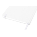 Libreta de cartón reciclado con marcapáginas A5 hojas a rayas séptima vista