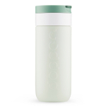 Vaso termo de acero inoxidable con mecanismo antigoteo Dopper 400ml color verde bosque tercera vista