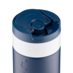 Vaso termo de acero inoxidable con mecanismo antigoteo Dopper 400ml color azul marino séptima vista