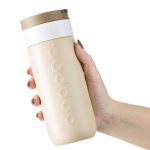 Vaso termo de acero inoxidable con mecanismo antigoteo Dopper 400ml cuarta vista