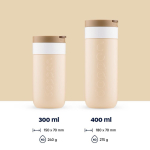 Vaso termo de acero inoxidable con mecanismo antigoteo Dopper 400ml séptima vista