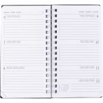 Agenda de bolsillo con vista semanal y certificación FSC® segunda vista