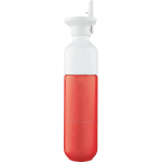 Botella de acero inoxidable con pajita Dopper Original 450ml color rojo primera vista