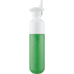 Botella de acero inoxidable con pajita Dopper Original 450ml color verde primera vista
