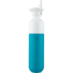 Botella de acero inoxidable con pajita Dopper Original 450ml color azul bondi primera vista