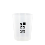 Vaso de plástico reutilizable hecho en Europa tamaño pequeño 120ml