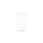 Vaso reutilizable y reciclable de plástico versión mini 220ml color blanco