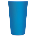 Vaso reutilizable hecho en Europa apto lavavajillas de colores 300ml color azul