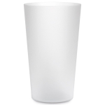 Vaso reutilizable hecho en Europa apto lavavajillas de colores 300ml color translúcido