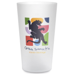 Vaso reutilizable hecho en Europa apto lavavajillas de colores 300ml color translúcido