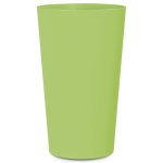 Vaso reutilizable hecho en Europa apto lavavajillas de colores 300ml color verde lima