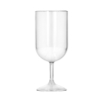 Copa de vino de Tritan® hecha en Europa apta lavavajillas 180ml color transparente