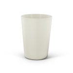 Vaso reutilizable de origen vegetal y mineral versión mini 220ml color blanco roto