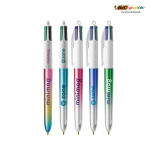 Bolígrafo de plástico fabricado en EU con multicarga y tinta 4 colores BIC®