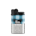 Mechero con impresión 360º y llama ajustable BIC® DJEEP® D1 color negro