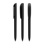 Bolígrafo de plástico giratorio y escritura negra Super Clip Soft BIC® color negro