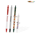 Bolígrafo de plástico con mecanismo de clic y tinta azul Clic Stic BIC®
