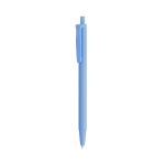 Bolígrafo de plástico con mecanismo de clic y tinta azul Clic Stic BIC® vista ángulo frontal izquierdo